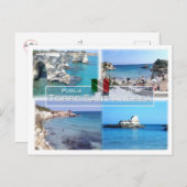 IT Italien - Apulien - Apulien - Torre Sant'Andrea Postkarte (Vorne/Hinten)