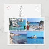 IT Italien - Apulien - Apulien - Torre Sant'Andrea Postkarte (Vorne/Hinten)