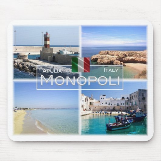 IT Italien - Apulien - Monopoli - Mousepad (Vorne)