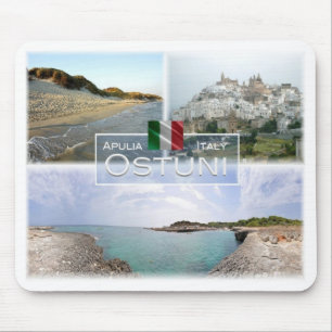 IT Italien - Apulien - Ostuni - Mousepad