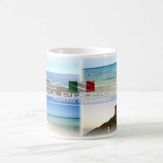 IT Italien - Apulien - Punta Prosciutto - Kaffeetasse (Mittel)