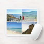 IT Italien - Apulien - Punta Prosciutto - Mousepad (Mit Mouse)