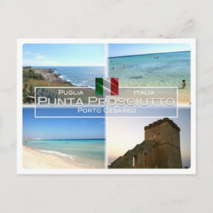 IT Italien - Apulien - Punta Prosciutto - Postkarte