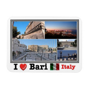IT Italien - Bari - Mosaik - Magnet