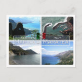 IT Italien - Basilicata - Marina di Maratea - Postkarte (Vorderseite)