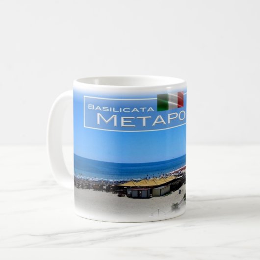 IT Italien - Basilicata - Metaponto - Kaffeetasse (Vorderseite Links)