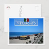 IT Italien - Basilicata - Metaponto - Postkarte (Vorne/Hinten)