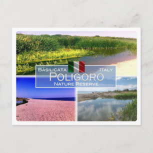 IT Italien - Basilicata - Pantano di Poligoro - Postkarte