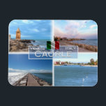 IT Italien - Caorle - Magnet<br><div class="desc">Hier finden Sie das Andenken Ihres Urlaubs. Diese Kategorie enthält Kühlschrankmagnete von vielen Orten. Dieses Bild enthält eine Darstellung der folgenden Orte: Venetien - Caorle - Passeggiata a mare - Rocks. Beeindrucken Sie Freunde und Familie mit einzigartigen Souvenirs von der großen Reise! Probier uns!</div>