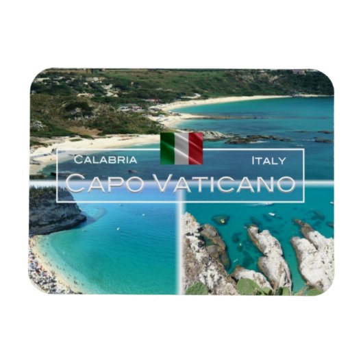 IT Italien - Capo Vaticano - Magnet (Horizontal)
