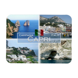 IT Italien - Capri - I Faraglioni - Marina Grande  Magnet