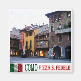 IT - Italien - Como - Die mittelalterliche Piazza Magnet