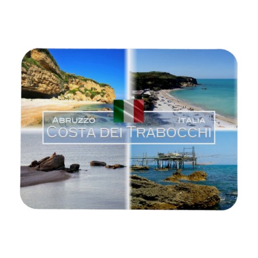 IT Italien - Costa dei Trabocchi - Magnet (Horizontal)