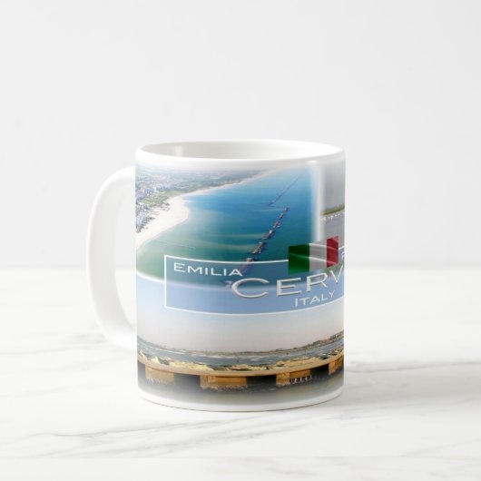 IT Italien - Emilia Romagna - Cervia - Kaffeetasse (Vorderseite Links)