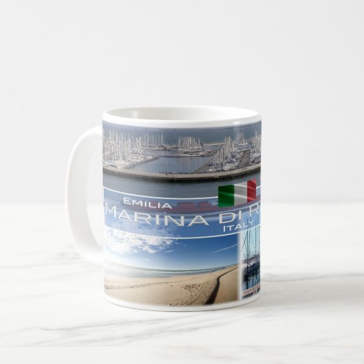 IT Italien - Emilia Romagna - Marina di Ravenna - Kaffeetasse (Vorderseite Links)
