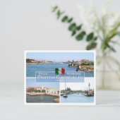 IT Italien - Emilia Romagna - Porto Garibaldi - Postkarte (Stehend Vorderseite)