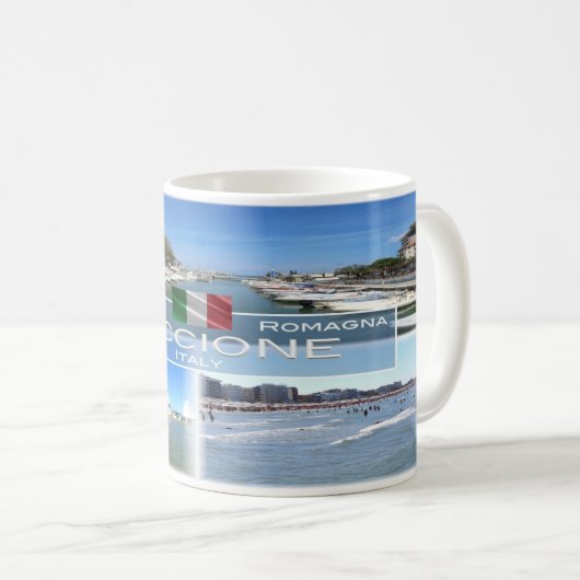 IT Italien - Emilia Romagna - Riccione - Kaffeetasse (VorderseiteRechts)
