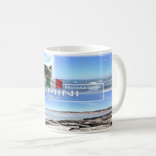 IT Italien - Emilia Romagna - Rimini - Kaffeetasse (VorderseiteRechts)
