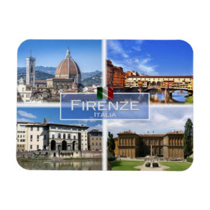 IT Italien - Firenze Italia - Ponte Vecchio - Magnet