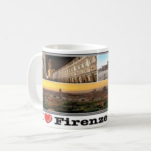 IT Italien - Firenze - Kaffeetasse (Vorderseite Links)