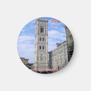 IT Italien Florence Santa Maria Belfiore Bell Towe Magnet