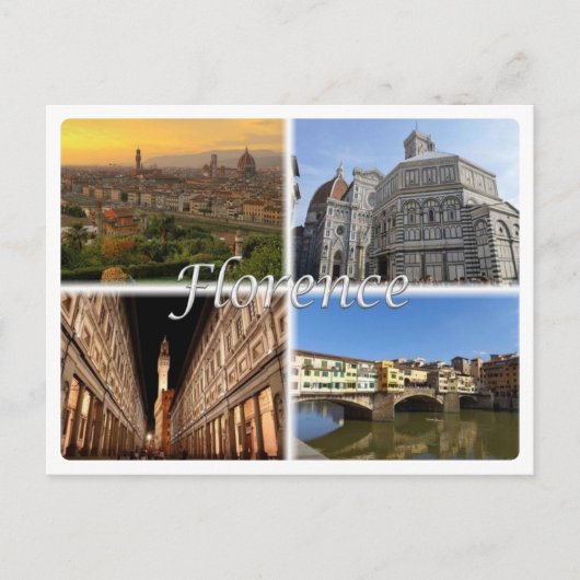 IT Italien - Florenz Firenze - Postkarte (Vorderseite)
