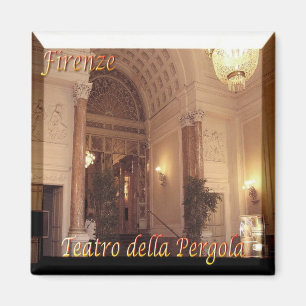 IT - Italien - Florenz - Theater der Pergola Magnet