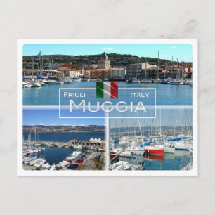 IT Italien - Friaul-Julisch Venetien - Muggia - Postkarte