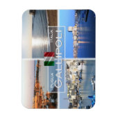 IT Italien - Gallipoli - Salento - Magnet (Vertikal)
