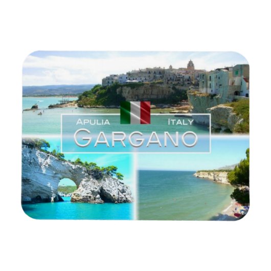 IT Italien - Gargano - Vieste - Magnet (Horizontal)
