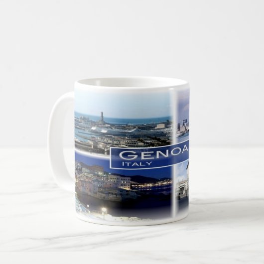 IT Italien - Genua Genua - Kaffeetasse (Vorderseite Links)