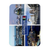 IT Italien - Genua Genua - Magnet (Vertikal)
