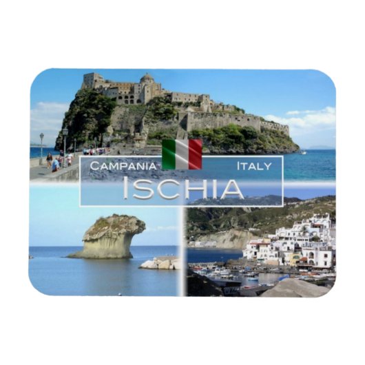 IT Italien - Ischia - Borgo Sant'Angelo - Magnet (Horizontal)