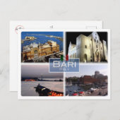 IT Italien - Italien - Bari - Postkarte (Vorne/Hinten)