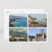 IT Italien - Italien - Neapel - Postkarte (Vorne/Hinten)