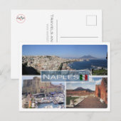IT Italien - Italien - Neapel - Postkarte (Vorne/Hinten)