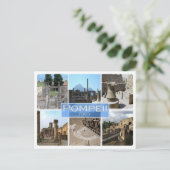 IT Italien - Italien - Pompeji - Postkarte (Stehend Vorderseite)
