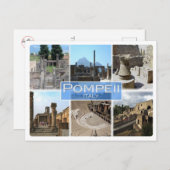 IT Italien - Italien - Pompeji - Postkarte (Vorne/Hinten)
