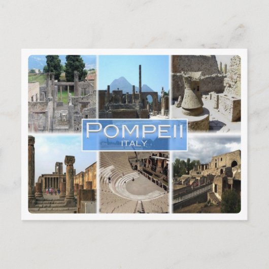 IT Italien - Italien - Pompeji - Postkarte (Vorderseite)
