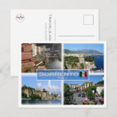 IT Italien - Italien - Sorrent - Amalfi Küste - Postkarte (Vorne/Hinten)