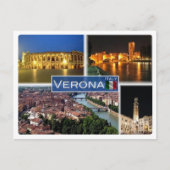 IT Italien - Italien - Verona - Postkarte (Vorderseite)