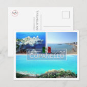 IT Italien - Kalabrien - Copanello - Postkarte (Vorne/Hinten)