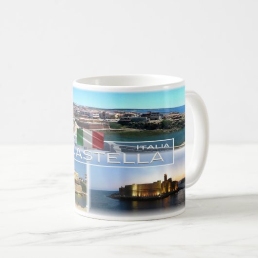 IT Italien - Kalabrien - Le Castella - Kaffeetasse (VorderseiteRechts)