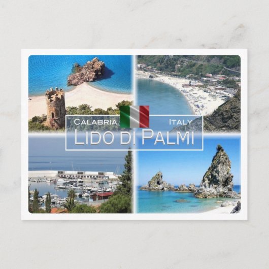 IT Italien - Kalabrien - Lido di Palmi - Postkarte (Vorderseite)