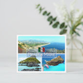 IT Italien - Kalabrien - Praia a Mare - Postkarte (Stehend Vorderseite)
