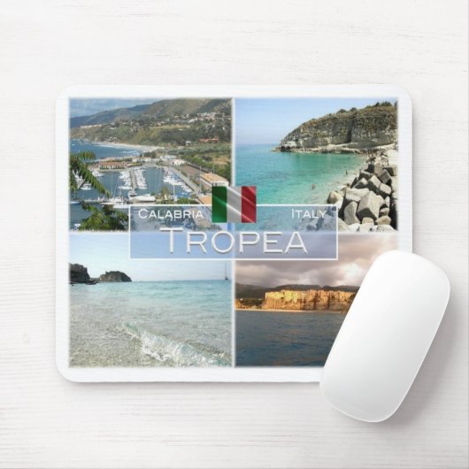 IT Italien - Kalabrien - Tropea - Mousepad (Mit Mouse)