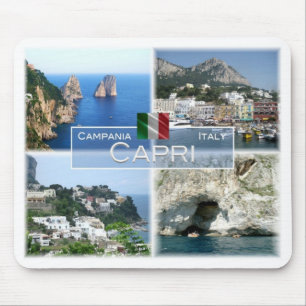IT Italien - Kampanien - Capri - I Faraglioni - Mousepad