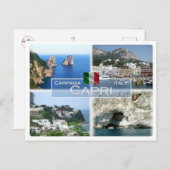 IT Italien - Kampanien - Capri - Postkarte (Vorne/Hinten)