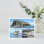 IT Italien - Kampanien - Ischia - Postkarte (Stehend Vorderseite)