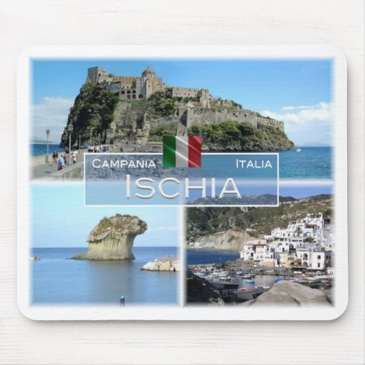 IT Italien - Kampanien - Isola d'Ischia - Mousepad (Vorne)